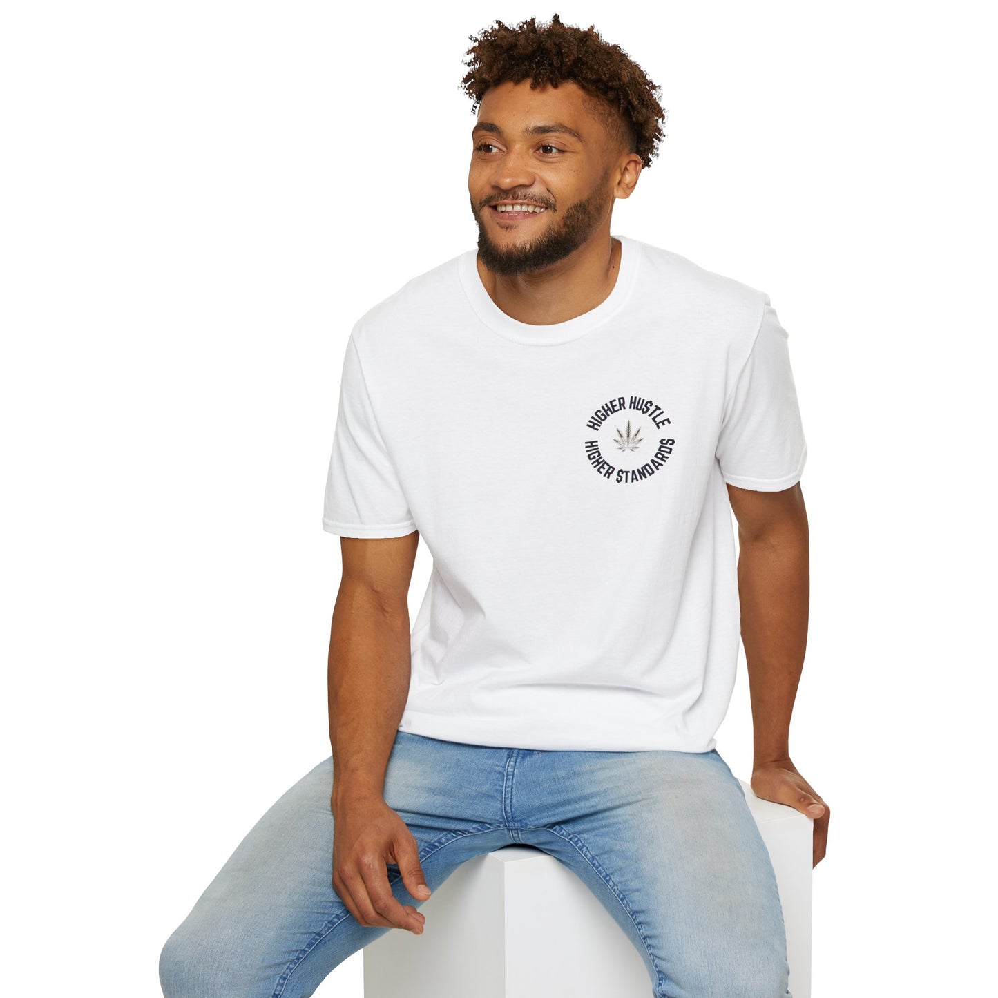 Unisex Softstyle T-Shirt - 'Hustle Sustainably' Graphic Tee, Casual Wear, Gift Idea, Streetwear, Everyday Comfort