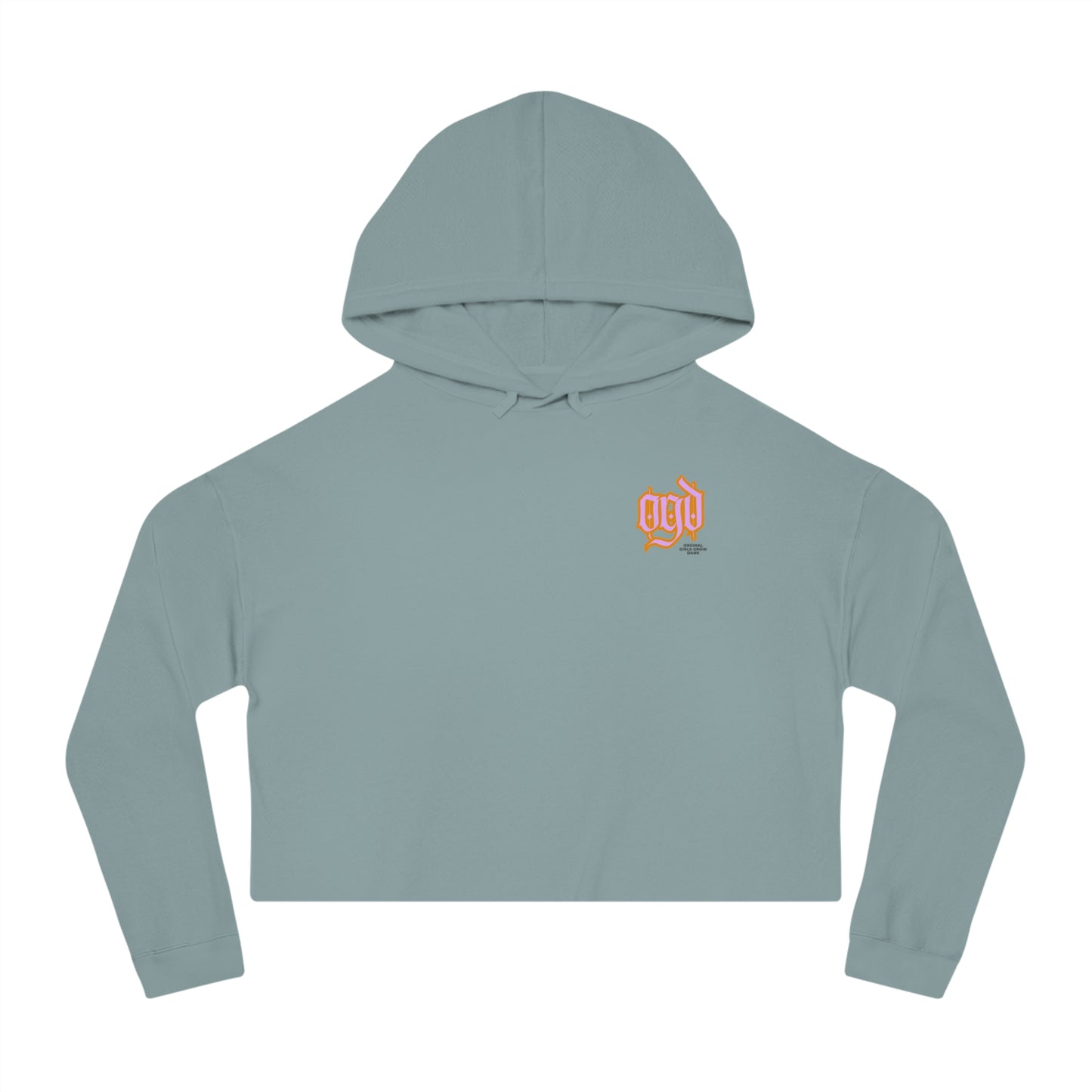 Casual Cropped Sweatshirt with Unique Design, Women’s Fashion, Trendy Hooded Crop, Relaxed Wear, Gift for Her, Street Style
