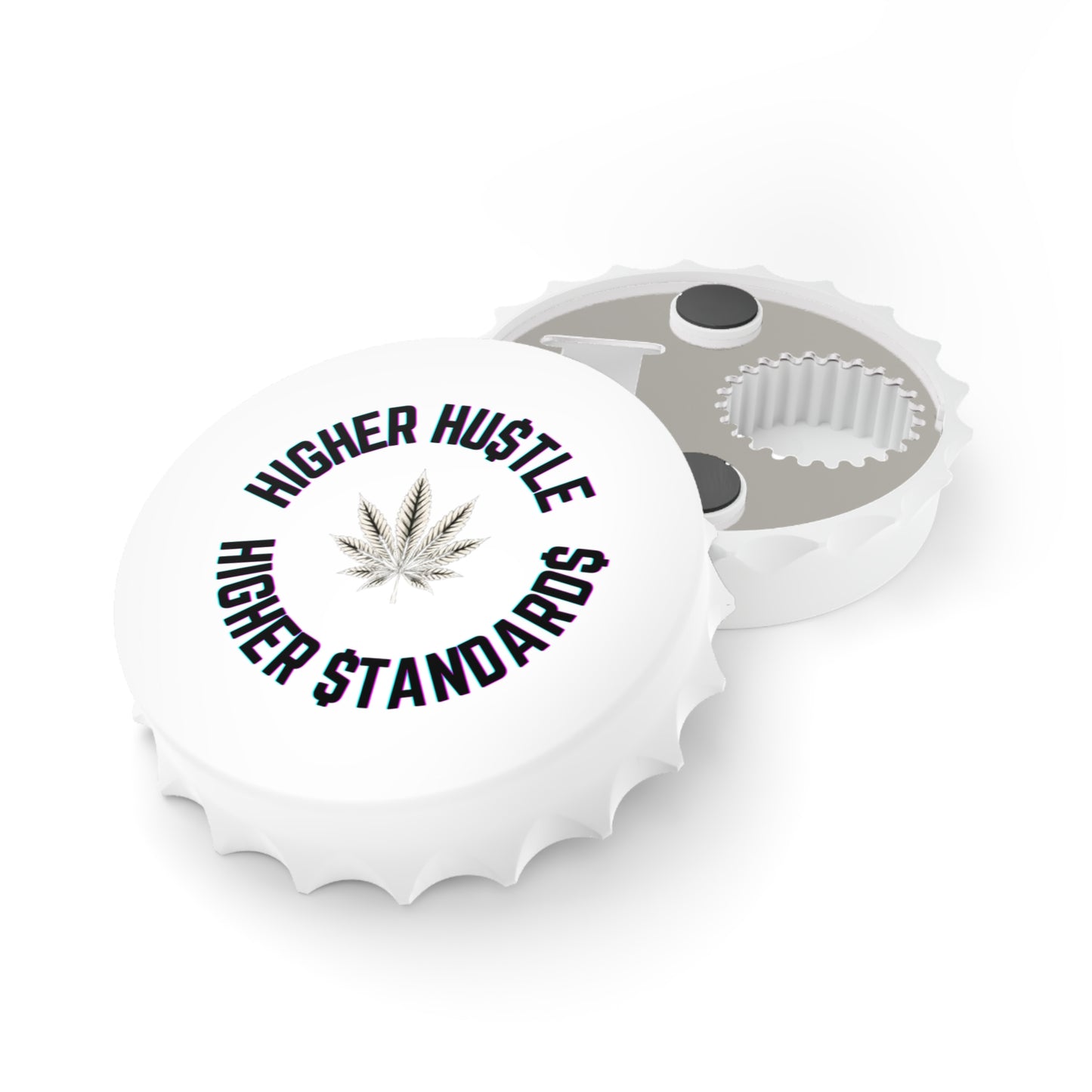 Higher Hustle Bottle Opener, Unique Barware Gift, Cannabis Theme, Perfect for Parties, Housewarming or Gifting