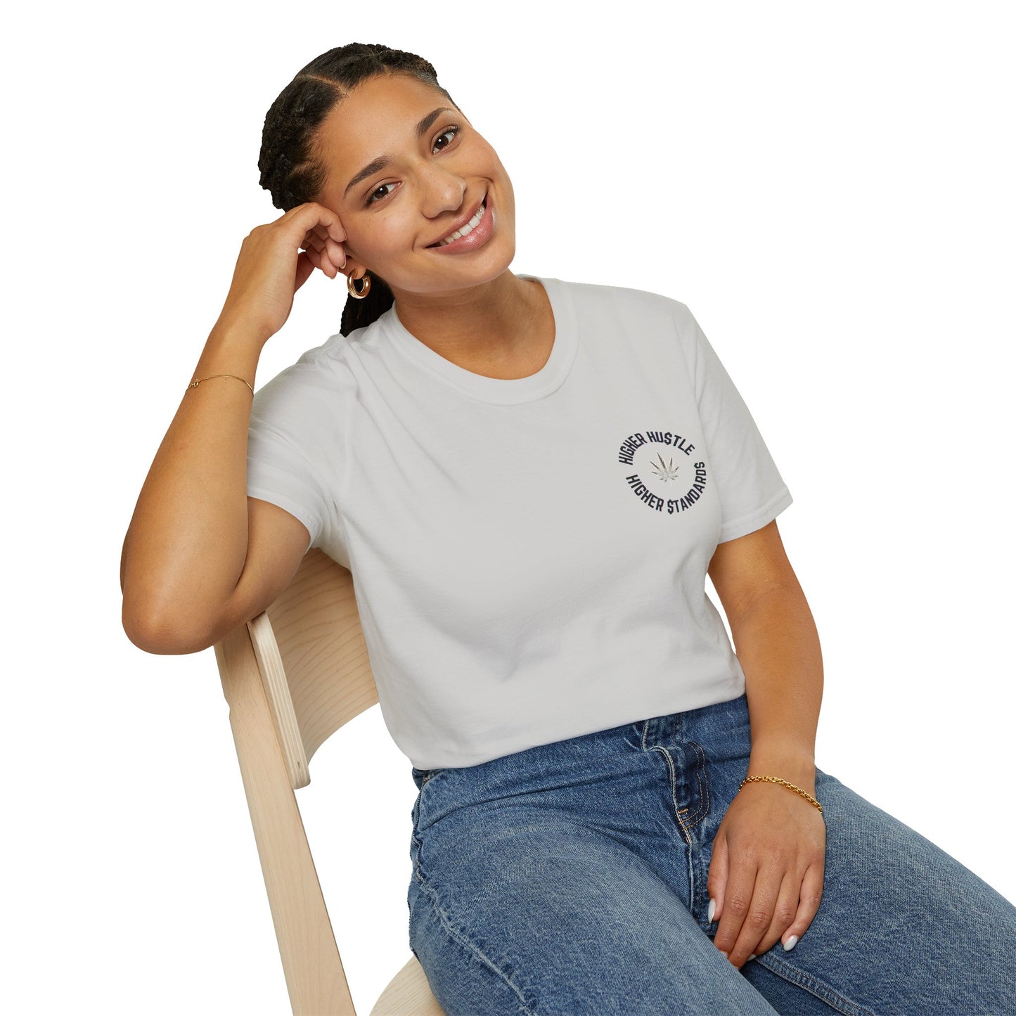 Unisex Softstyle T-Shirt - 'Hustle Sustainably' Graphic Tee, Casual Wear, Gift Idea, Streetwear, Everyday Comfort