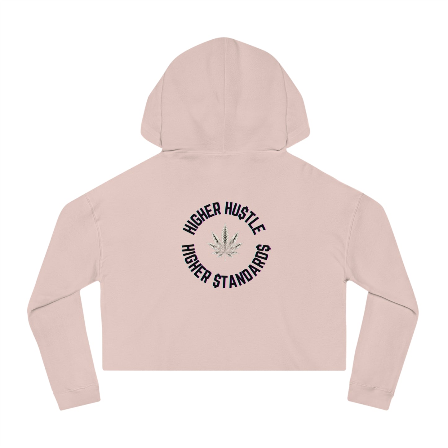 Stylish Cropped Hoodie for Hustlers | Perfect for Casual Outings, Gifts, and Celebrations | Higher Hustle, Hooded Sweatshirt, Trendy [...]