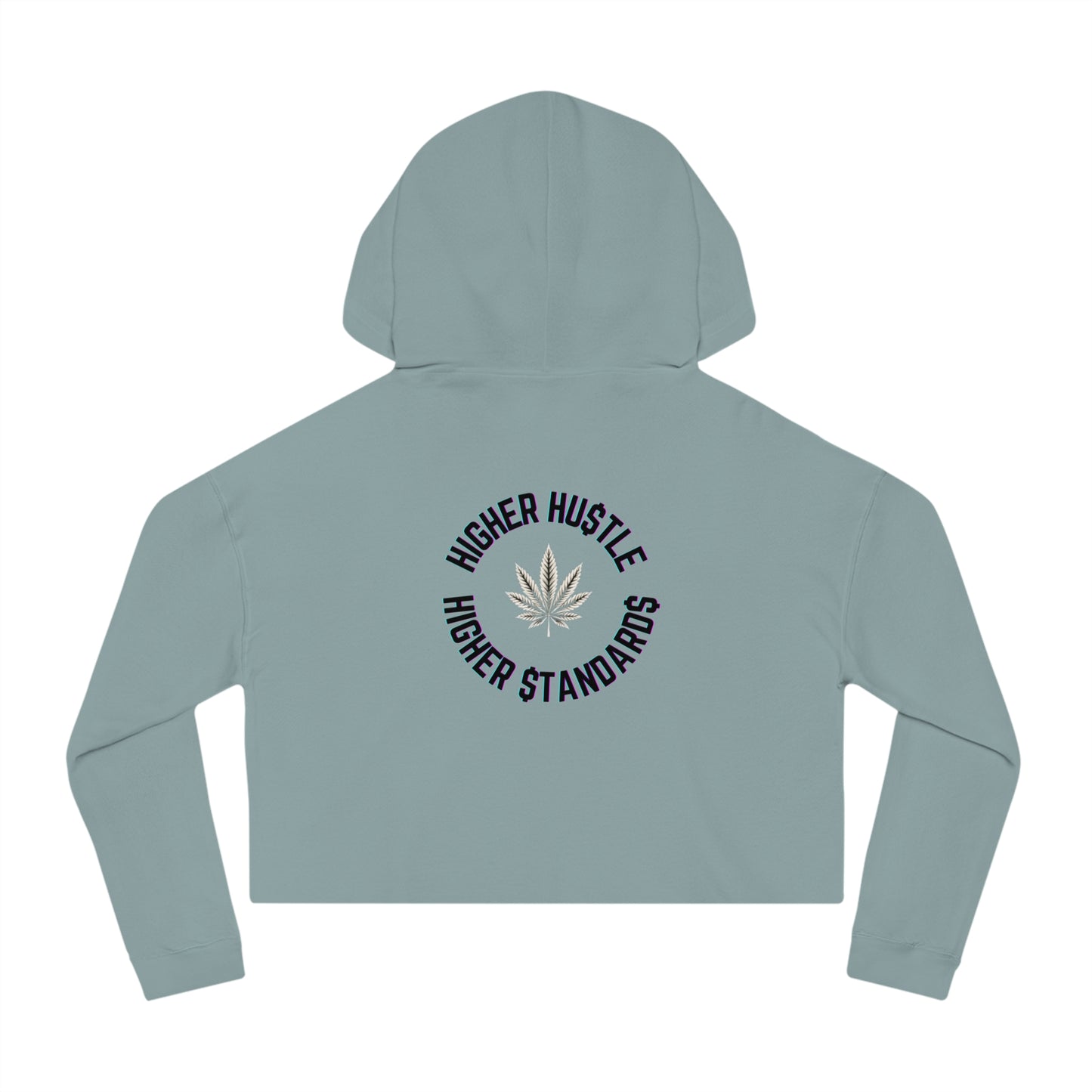 Stylish Cropped Hoodie for Hustlers | Perfect for Casual Outings, Gifts, and Celebrations | Higher Hustle, Hooded Sweatshirt, Trendy [...]