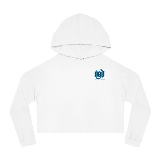 Cropped Hooded Sweatshirt for Trendy Women, Stylish Activewear, Casual Outfit, Gift for Her, Summer Layering