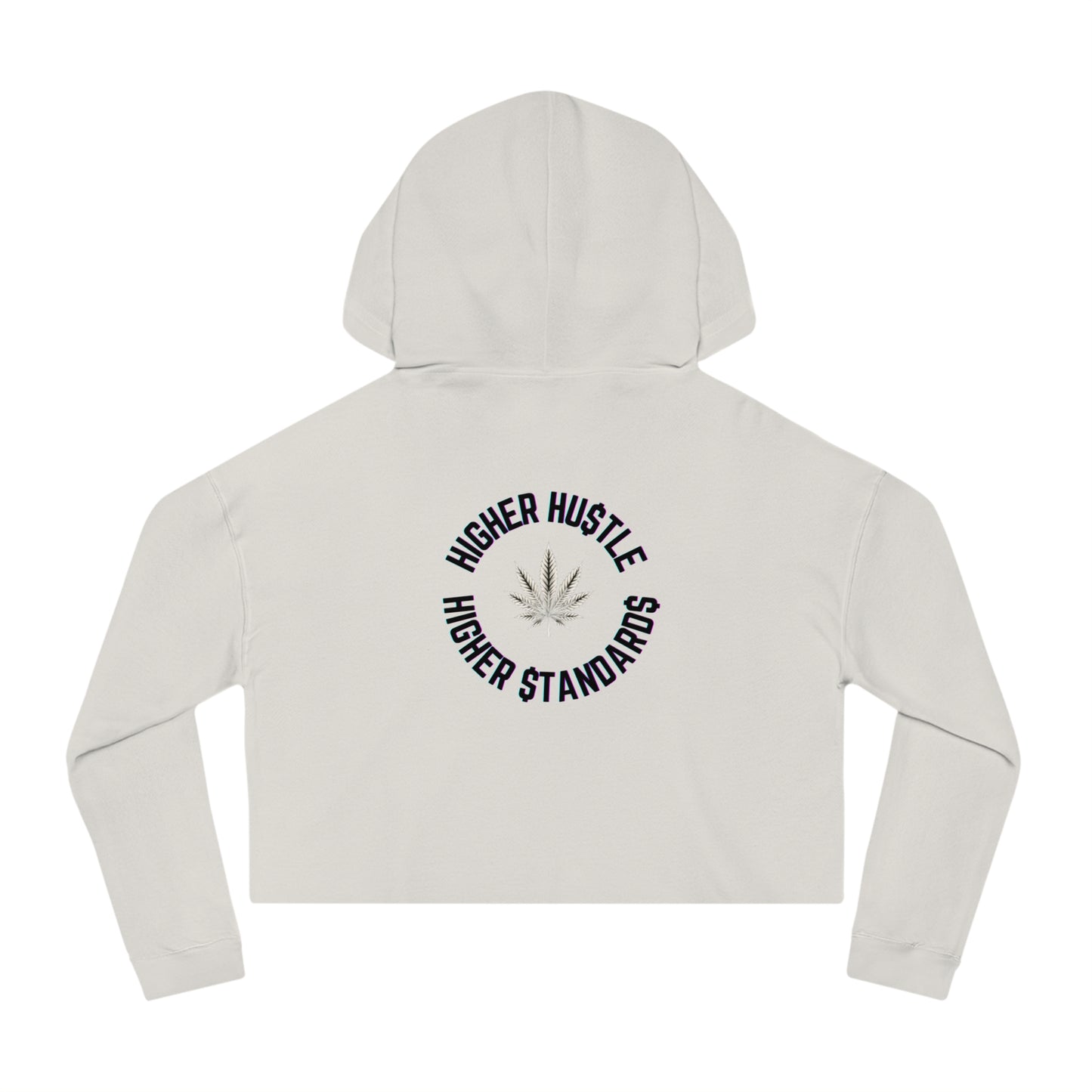 Stylish Cropped Hoodie for Hustlers | Perfect for Casual Outings, Gifts, and Celebrations | Higher Hustle, Hooded Sweatshirt, Trendy [...]