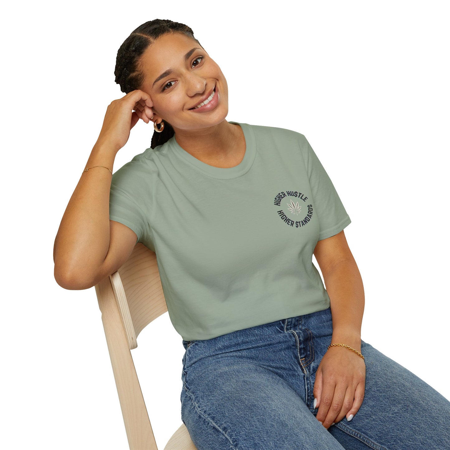 Unisex Softstyle T-Shirt - 'Hustle Sustainably' Graphic Tee, Casual Wear, Gift Idea, Streetwear, Everyday Comfort
